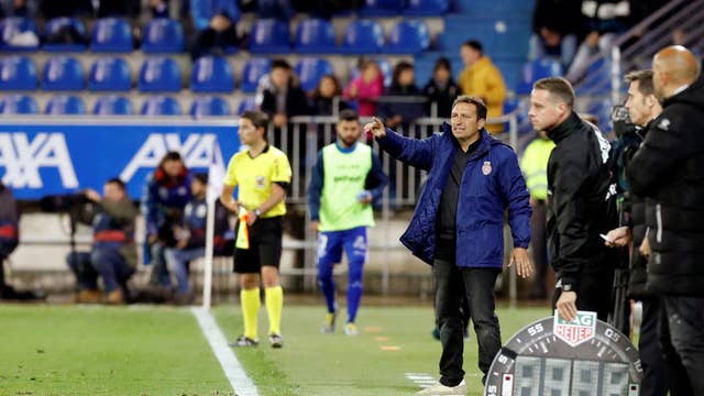 Eusebio: "Cuando pensábamos que teníamos la permanencia nos llegó el bajón y empezamos a perder partidos"